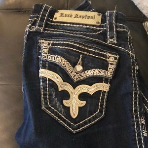 Rock revival skinny jeans